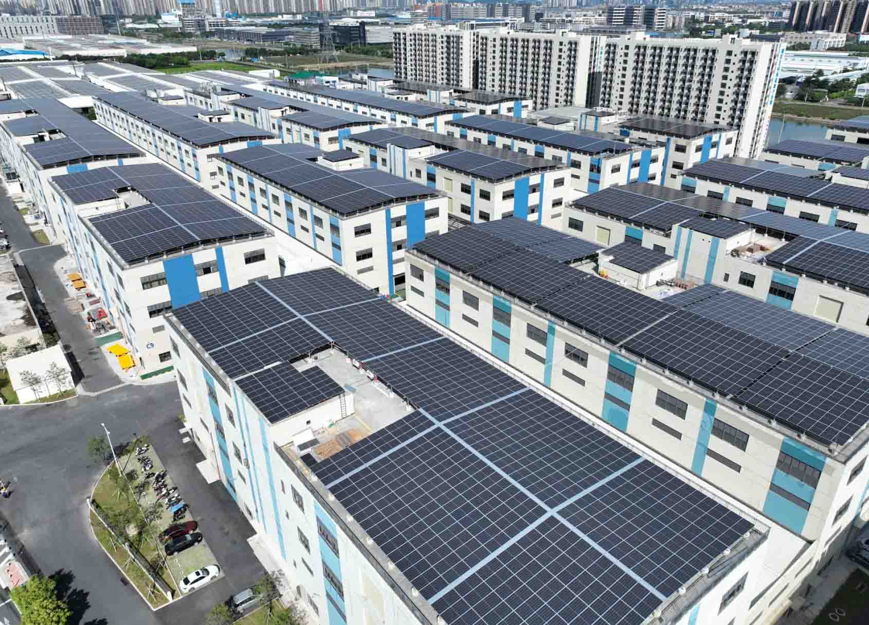 Guangdong Foshan Industrial Park Distributed Rooftop Photovoltaic Project