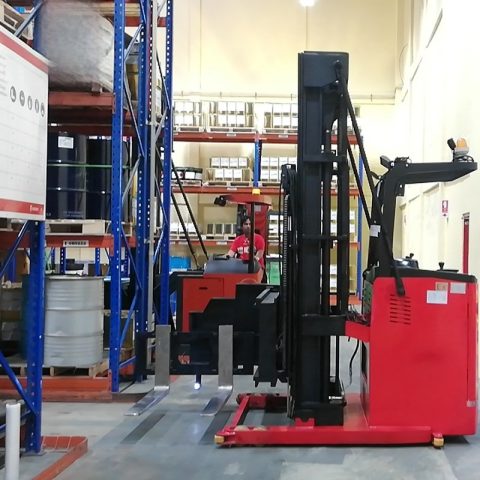 Case study of a three-way fork-intensive storage system in a large-scale foreign-funded new energy lithium battery industry