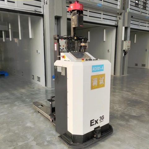 Chemical and pharmaceutical industry explosion-proof forklift AGV solution