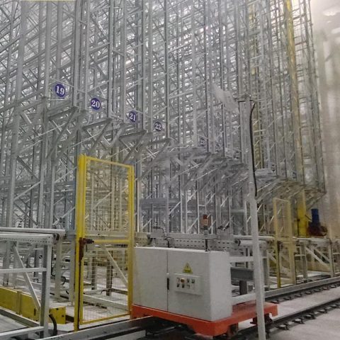 Cold Chain Logistics Industry Automated Vertical Warehouse