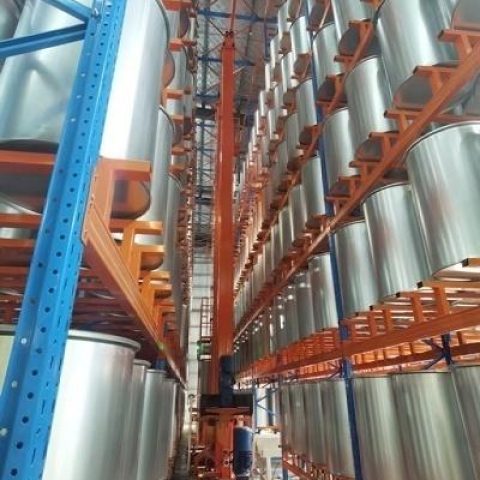 Chemical industry empty barrel automatic storage and automatic packaging line project