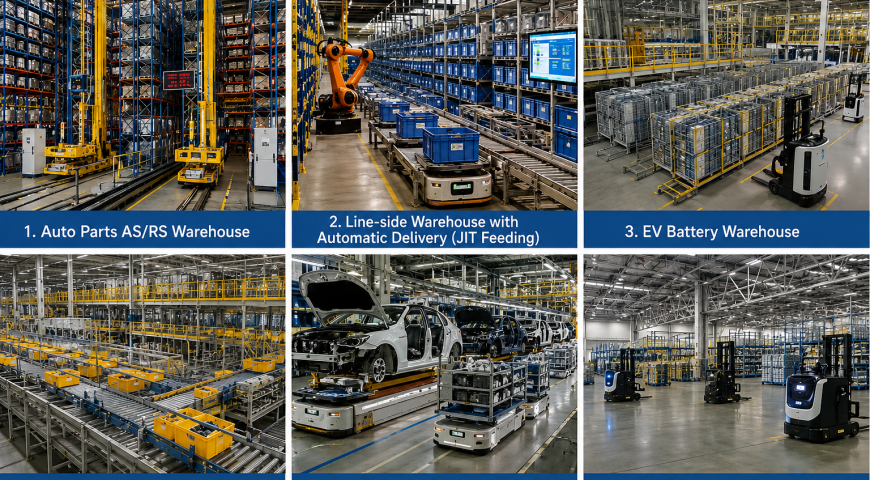 Applications of Automated Warehouse Systems in the Automotive Industry